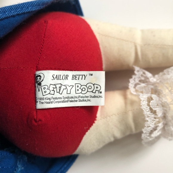 Betty Boop Nurse Betty official plush doll from KellyToy 1999 - Picture 11 of 17